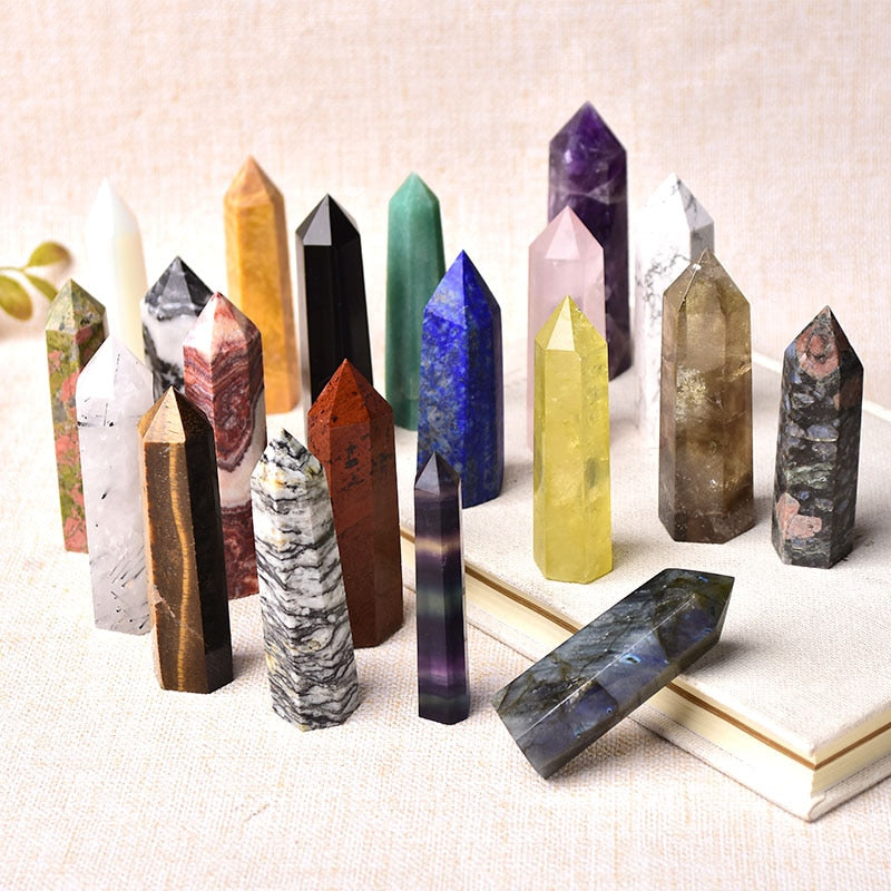 Natural Stones Crystal Point For Home Decor